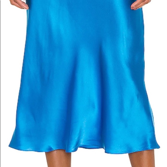 Amanda Uprichard Edie skirt in Sky Blue - Picture 2 of 10